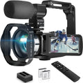 4K 60fps Video Camera Camcorder with 18x Zoom W178