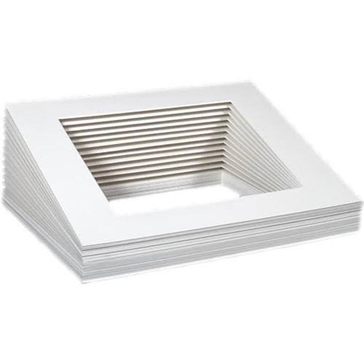 25 Pack Pre Cut Window Mat I36674