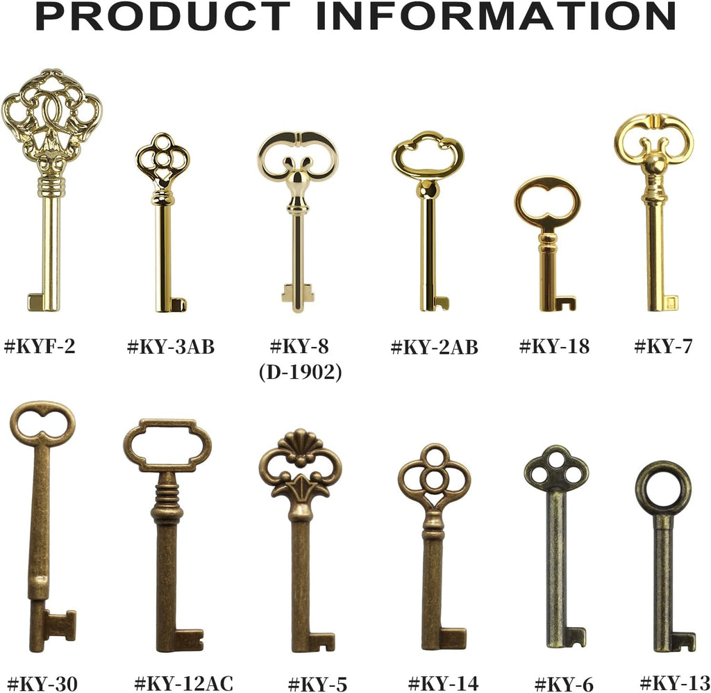 12 Key Skeleton Key Set V445