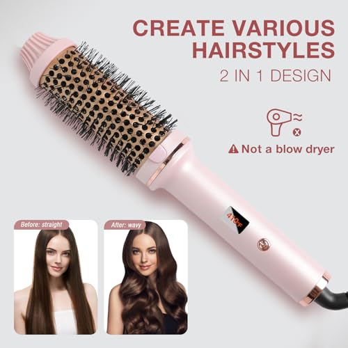 1.5 inch Heated Round Curling Brush I29521