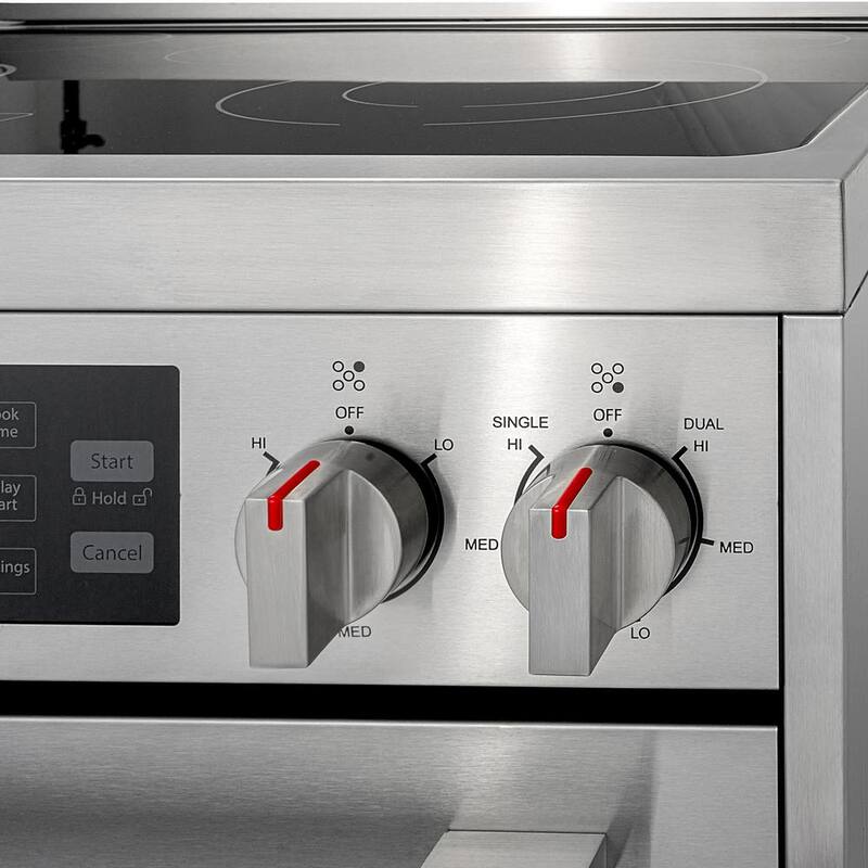 30 in. 5 Burner Electric Range with Convection Oven D437447