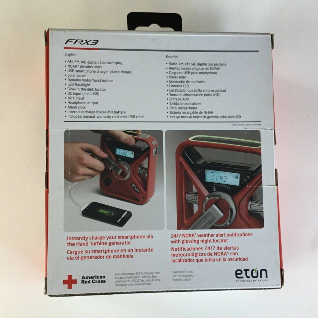 Frx3 Weather & Alert Radio H427535