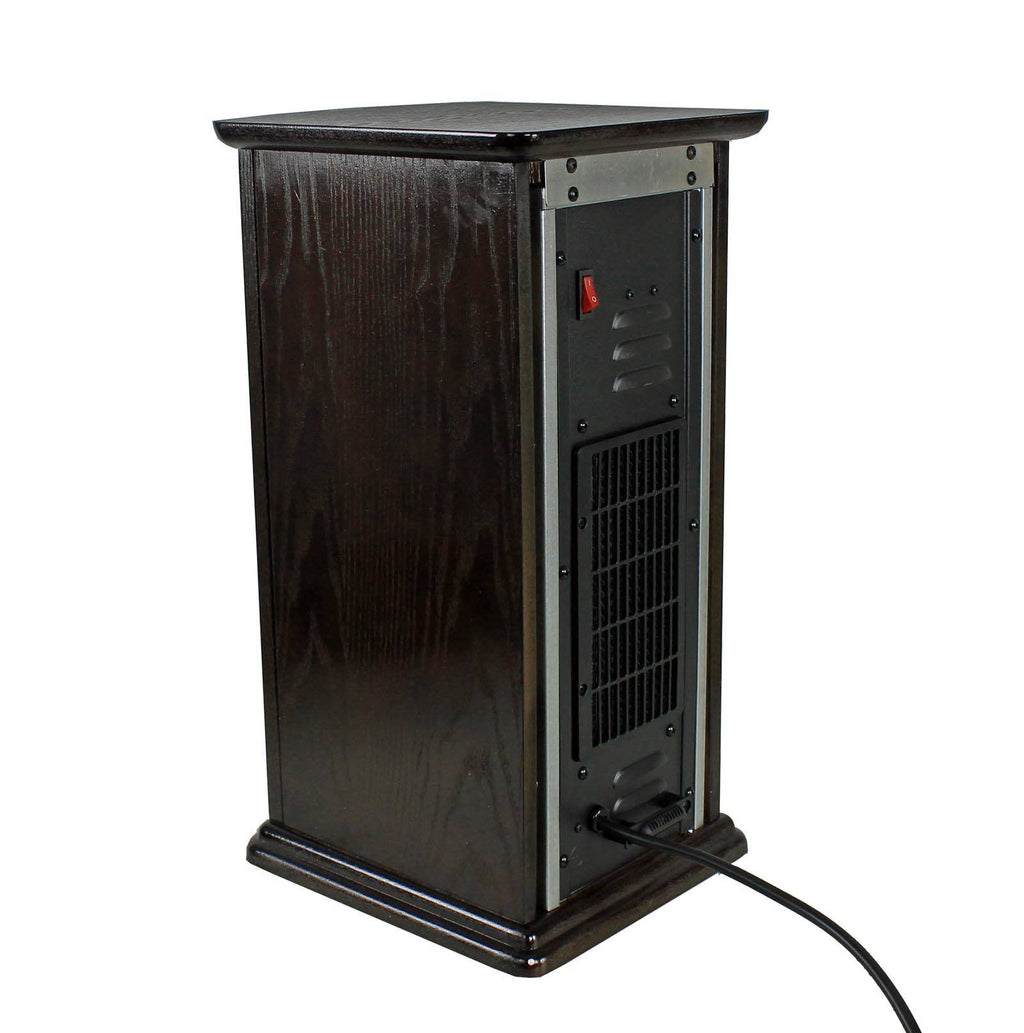 3 Element Electric Infrared Quartz Tower Space Heater W8157