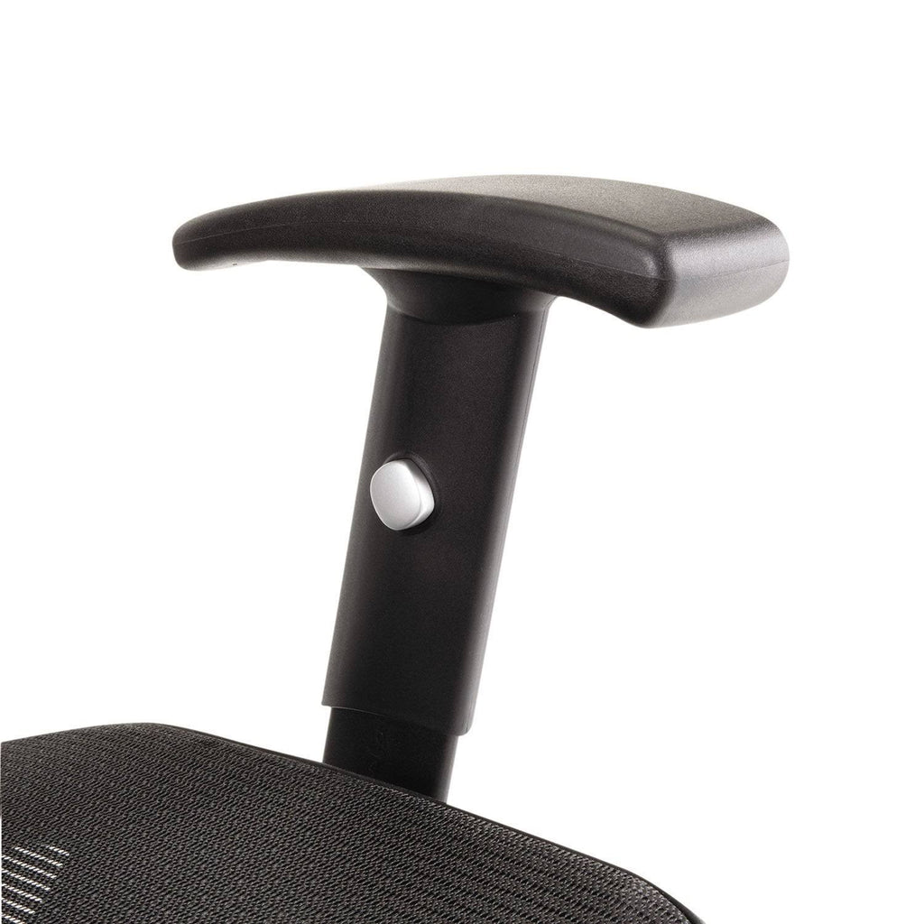Black Mid-Back Suspension Mesh Chair P912