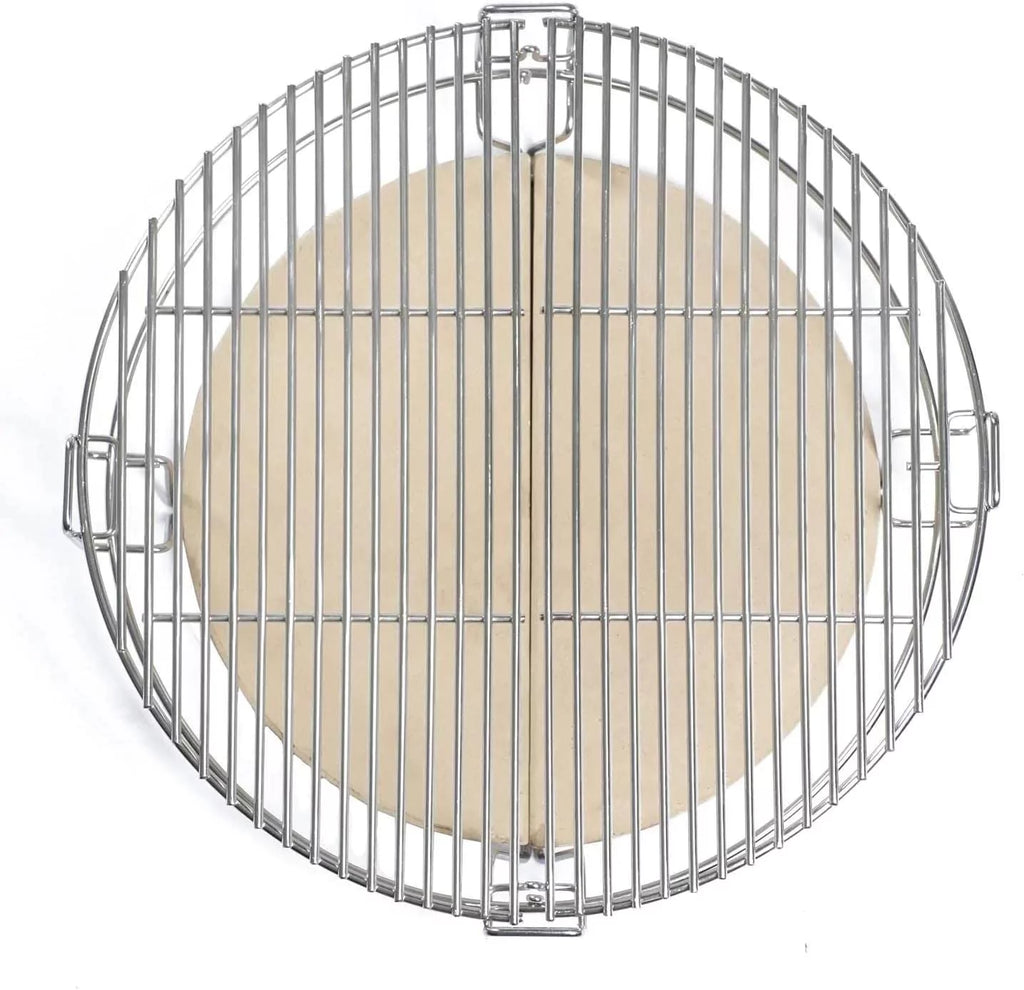 Flexible Cooking System for 21-Inch Kamado Grill & Smoker O757385