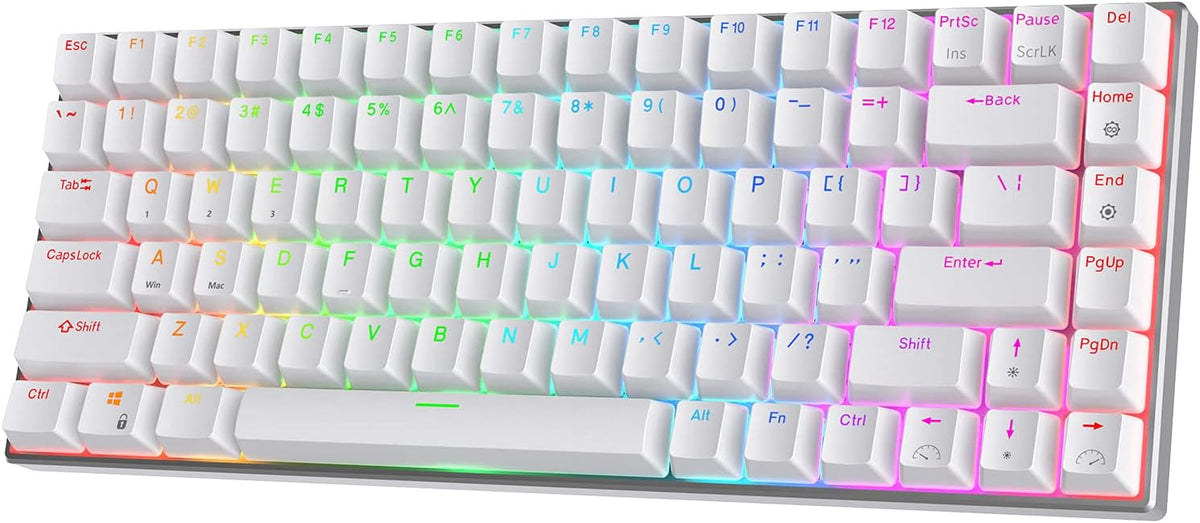84 Keys Hot Swappable Mechanical Keyboard V842
