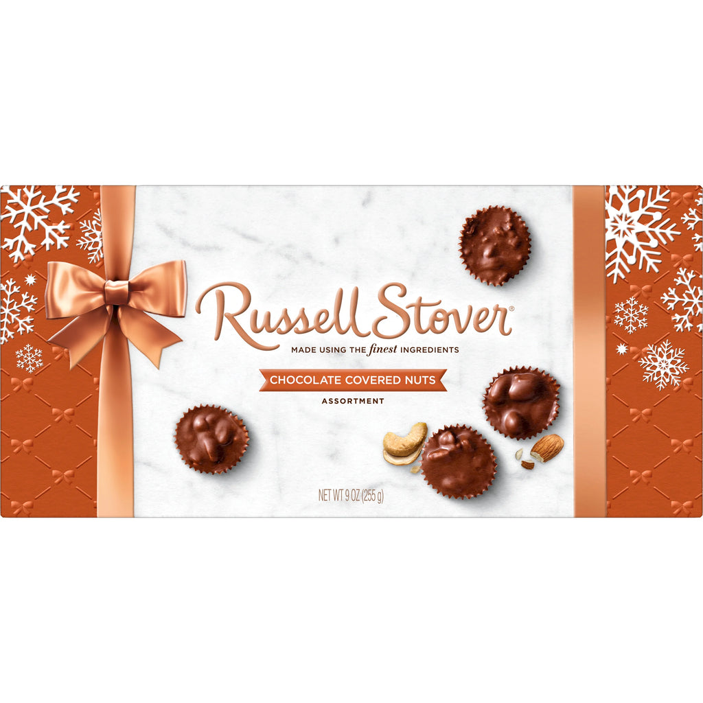9 oz Milk & Dark Chocolate Covered Nuts Assortment Z55814