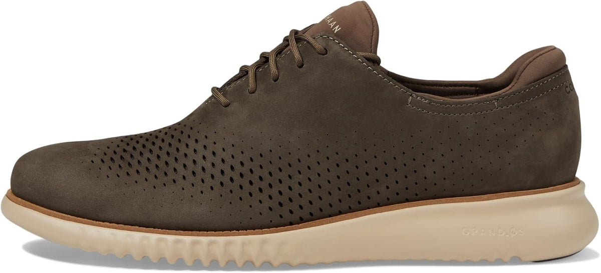 Deep Olive Nubuck Oxford Lined F73110