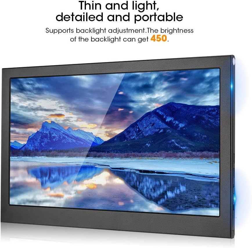 14inch Full HD IPS Portable Monitor with Bracket and Cables T47833