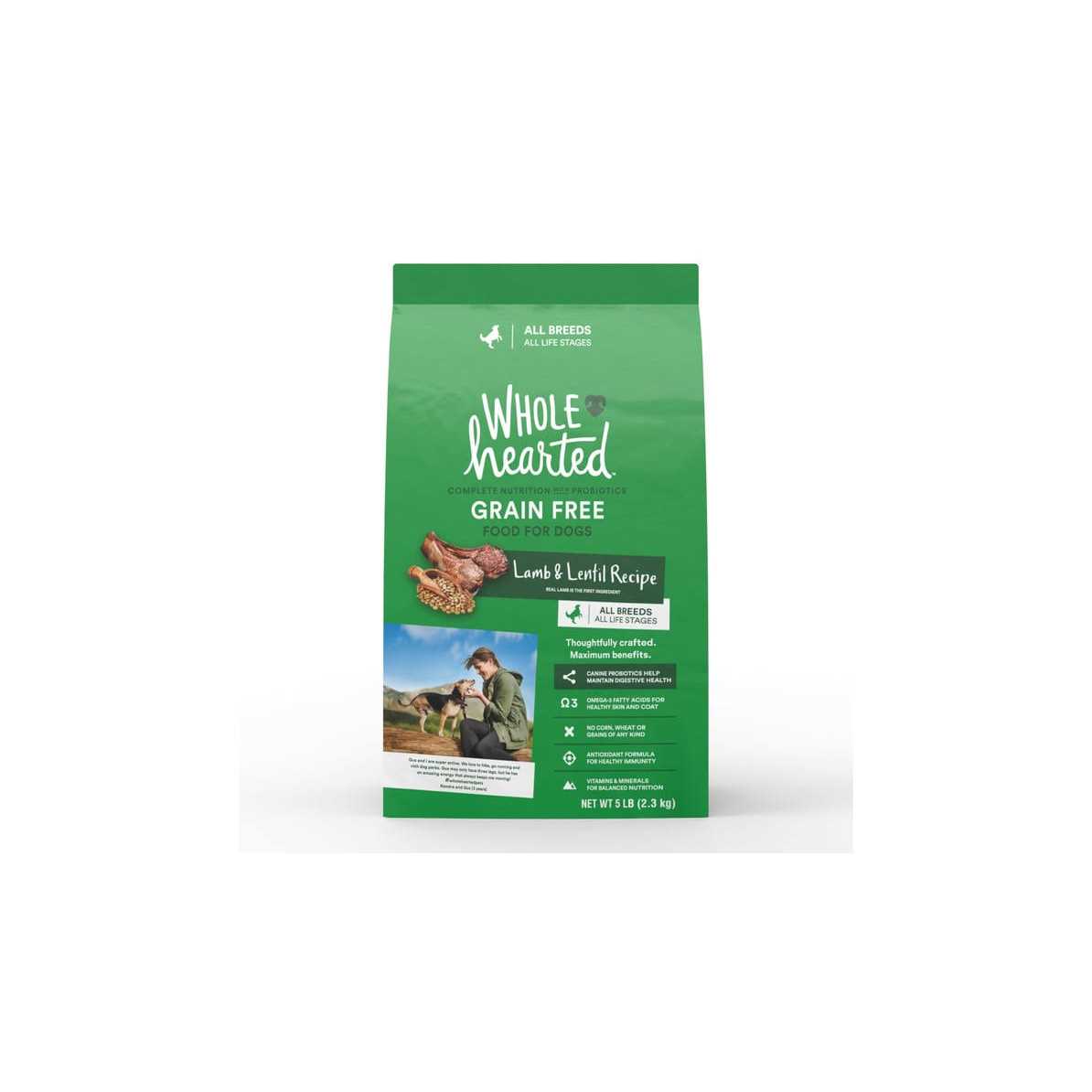 Grain Free Lamb and Lentil Dry Dog Food G806