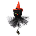 Halloween Doll Pumpkin Ghost Cat Charm Doll Scary Witch Doll Q749