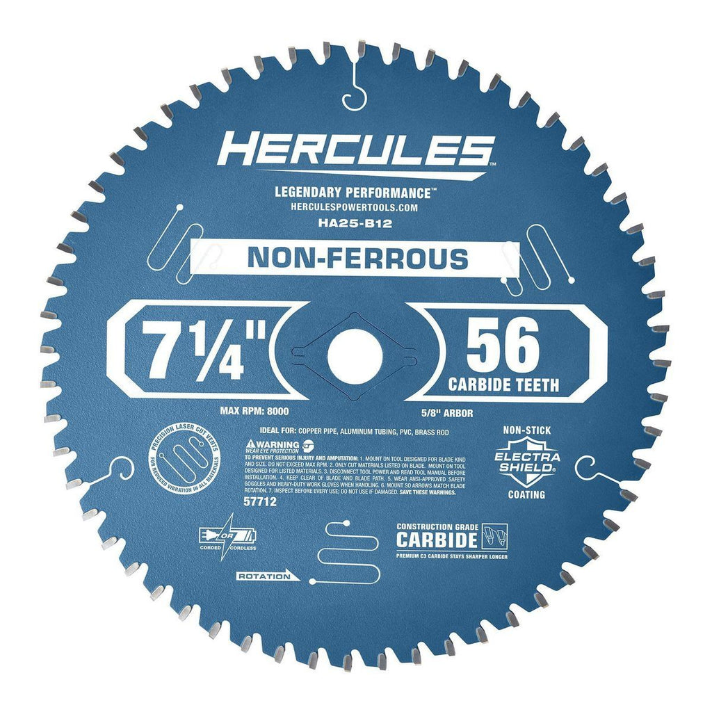 7-1/4 in. 56T Nonferrous Circular Saw Blade J220351