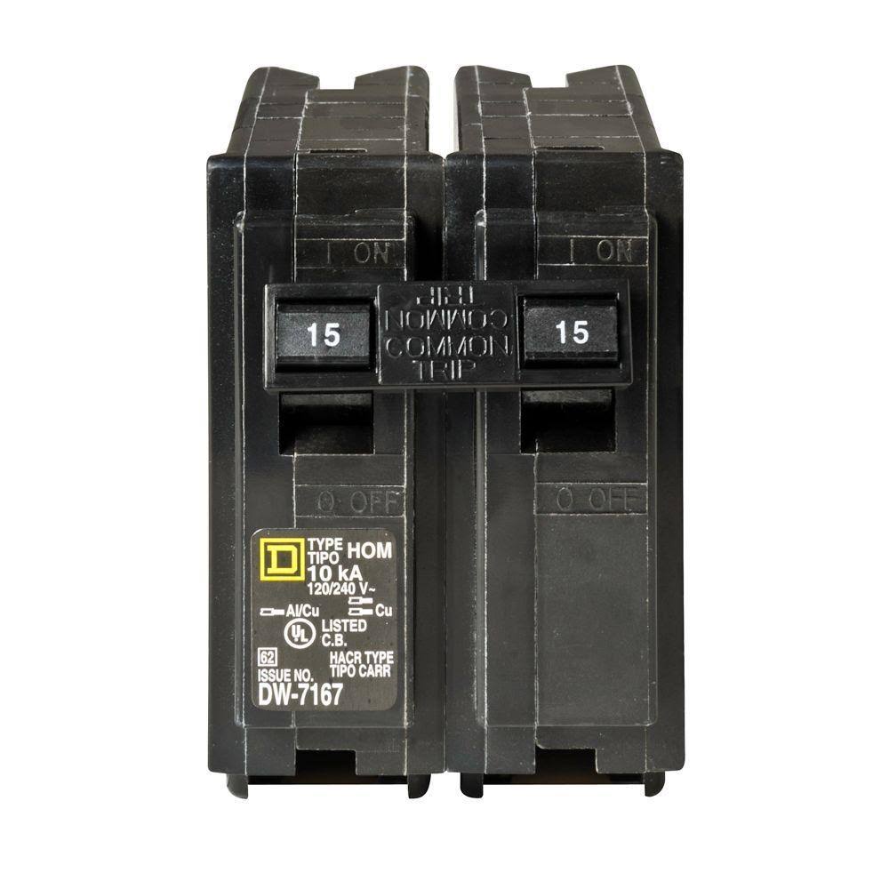 15 Amp 2-Pole Circuit Breaker 6-Pack G713