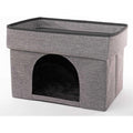 2-Tier Collapsible Cat Cave Y9695