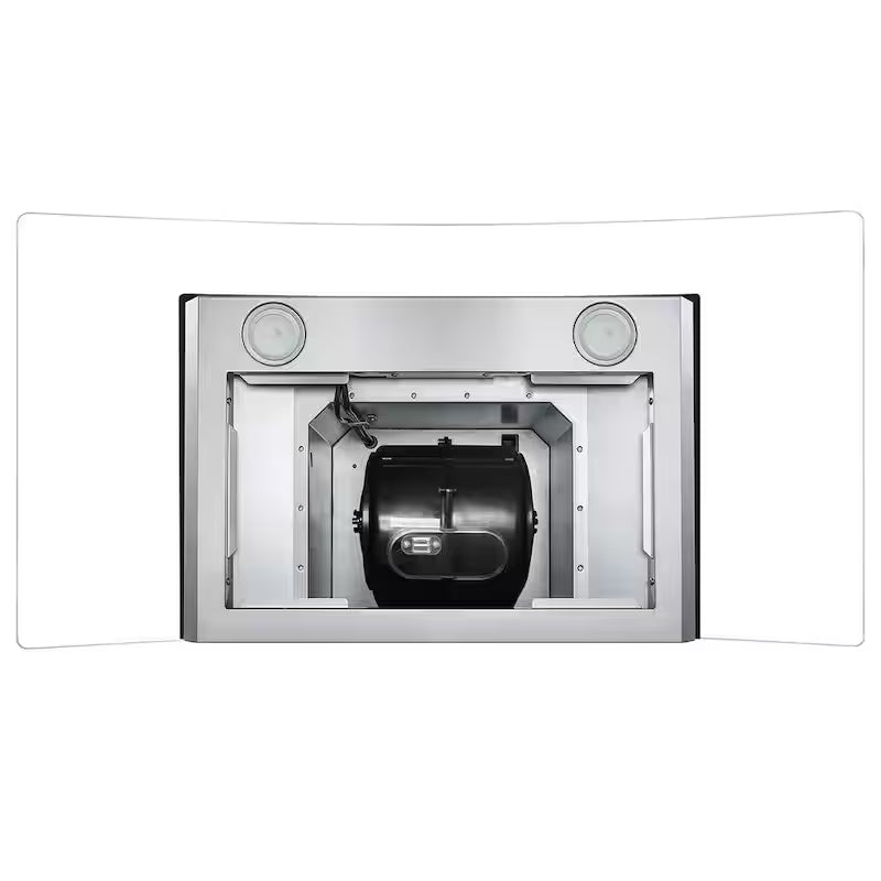36 in. Stainless Steel Ductless Wall Mount Range Hood with Carbon Filter F838