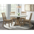 Round 5PC Dining Set Table & Four Chairs D412