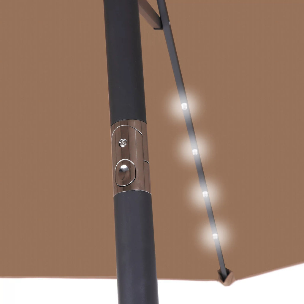 10 ft Patio Umbrella with Crank Lift System N52283