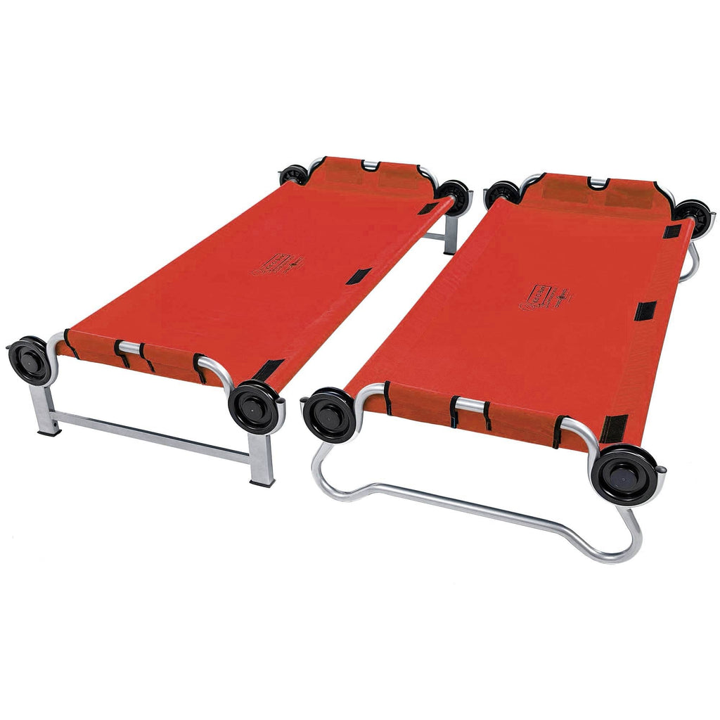 Red 2 Pack Camping Cot with Organizers K57927