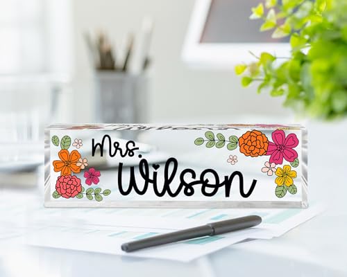 Teacher Desk Name Plate Y1439