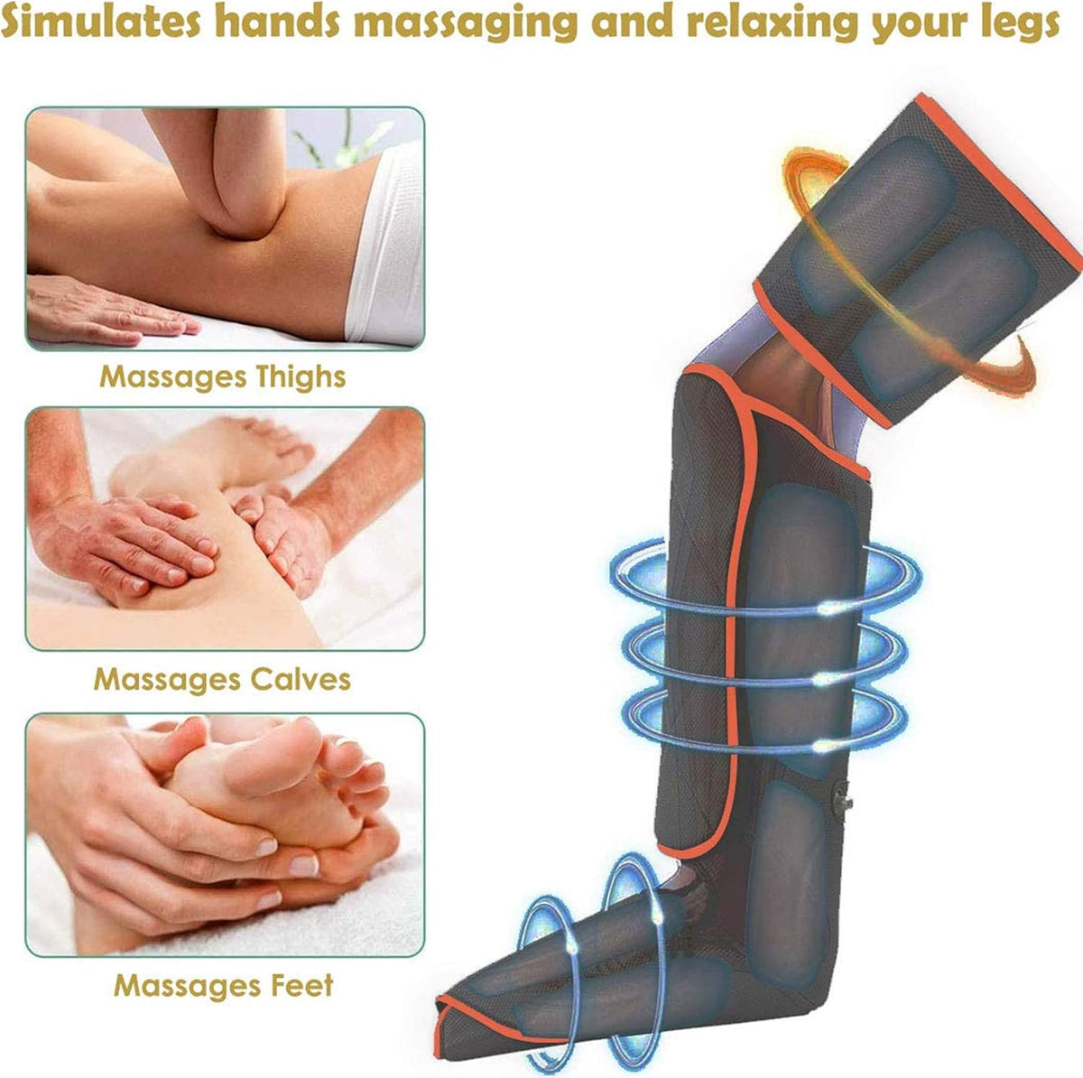 Arms Leg Massager with Heat Function M53057