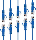 Cat6 Ethernet Cable 3 ft 100-Pack Flat Blue B935888