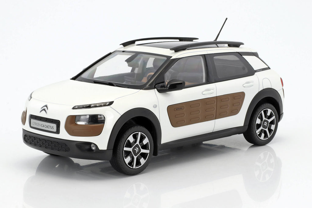 1:18 2014 Citroen C4 Cactus Diecast Model Car Pearl White F4767