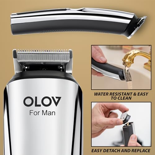 21 Piece Beard Trimmer Hair Clipper Electric Razor with USB Recharge Dock G957352