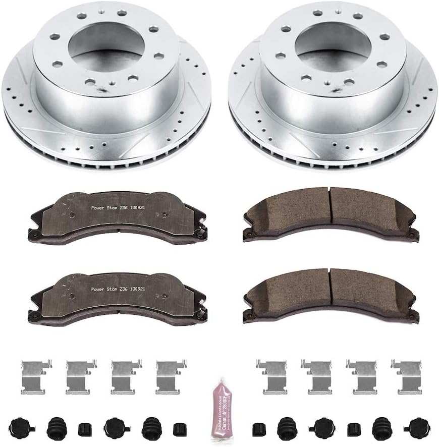 Rear Z36 Truck & Tow Carbon Fiber Ceramic Brake Kit Q613092
