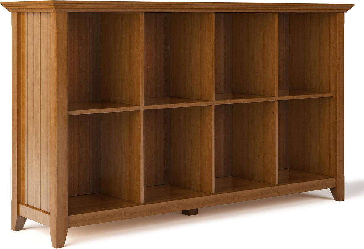 Solid Wood 8 Cube Storage Sofa Table D869541