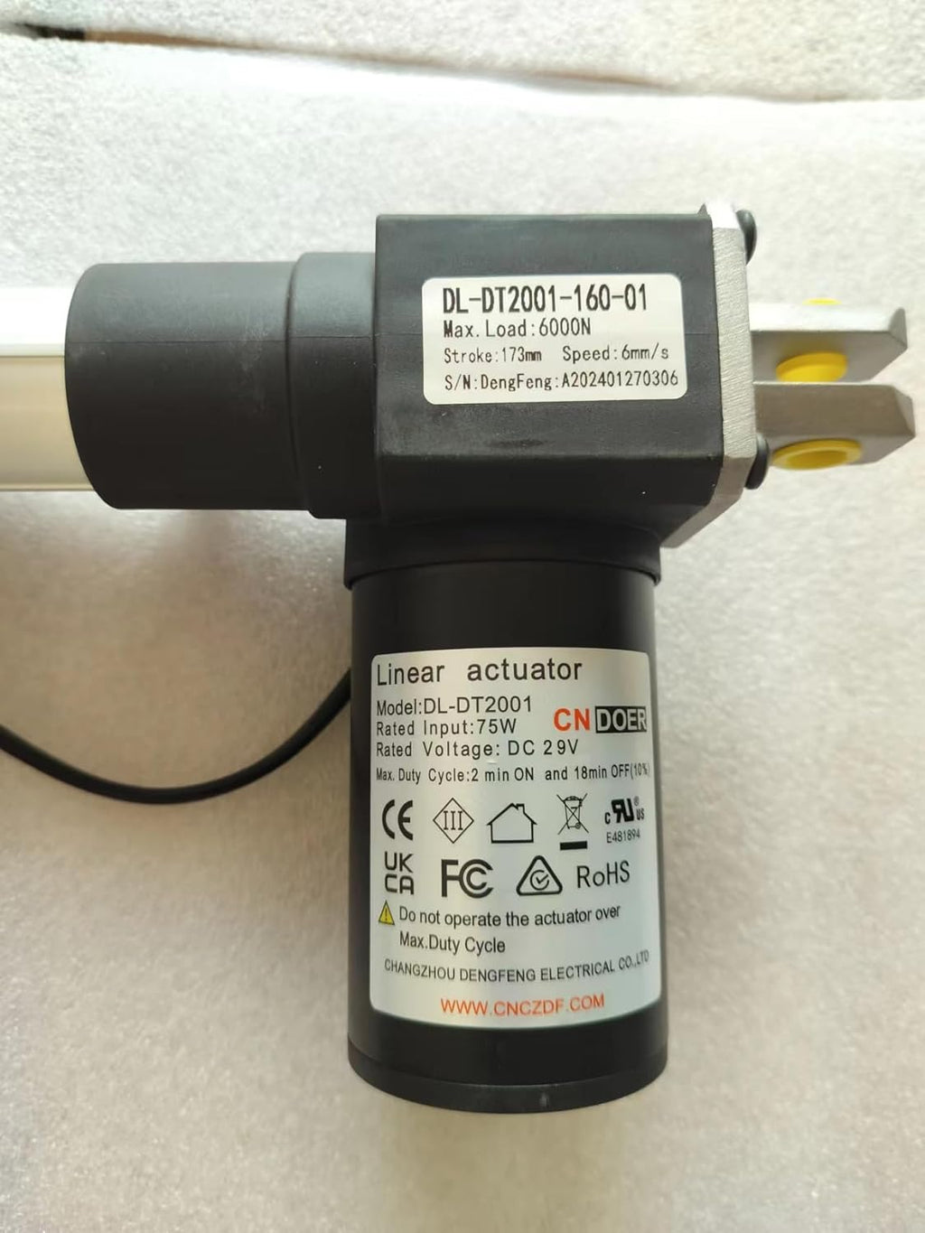 Sofa Power Recliner Motor and Linear Actuator A3975