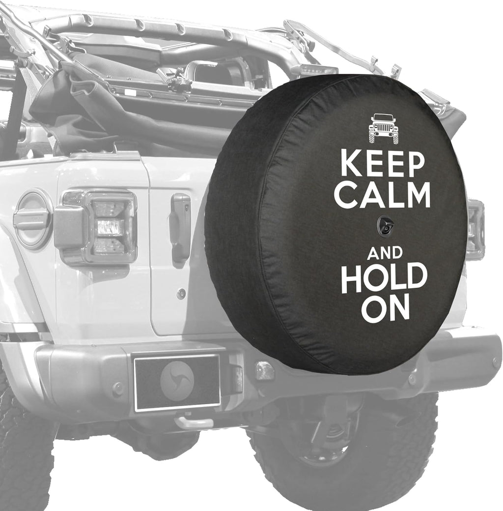 Soft JL Tire Cover with Back-up Camera F3682