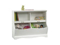 Soft White Bookcase/Footboard P9815