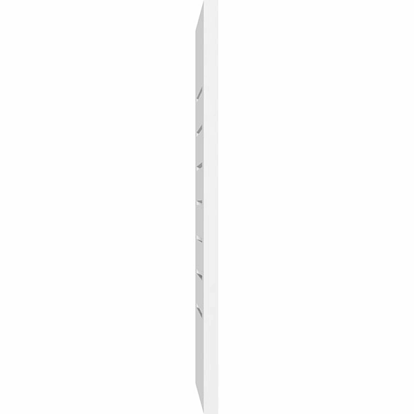 Vertical Surface Mount PVC Gable Vent U597