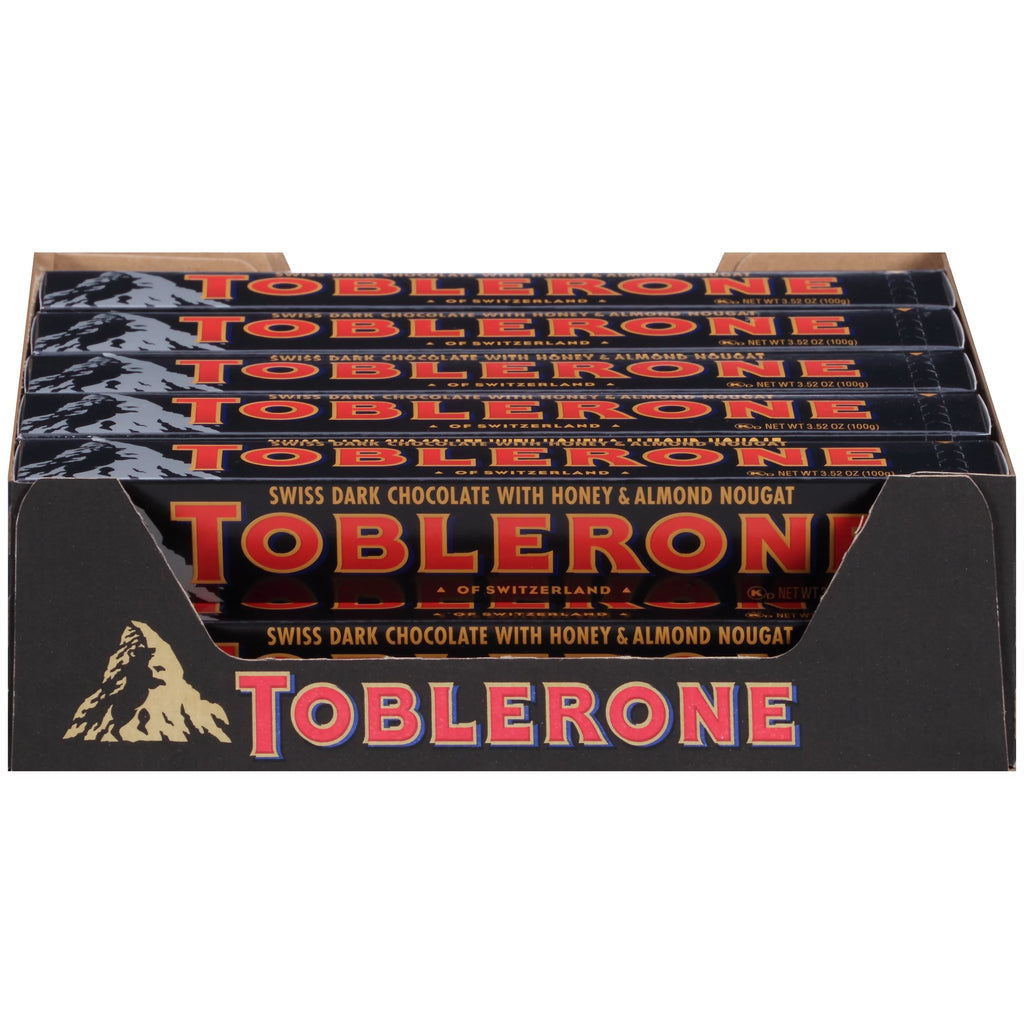 Swiss Dark Chocolate Bar, 3.52 oz, Pack of 20 I4186