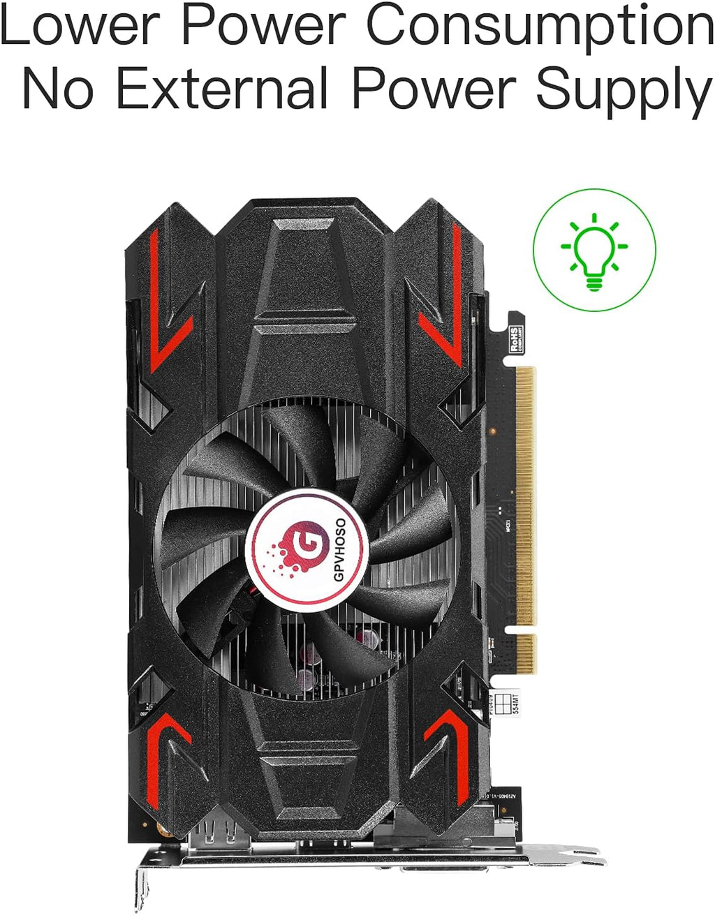 AMD Radeon RX 550 4GB GDDR5 128 Bit PCI Express 3.0 Graphics Card X64746