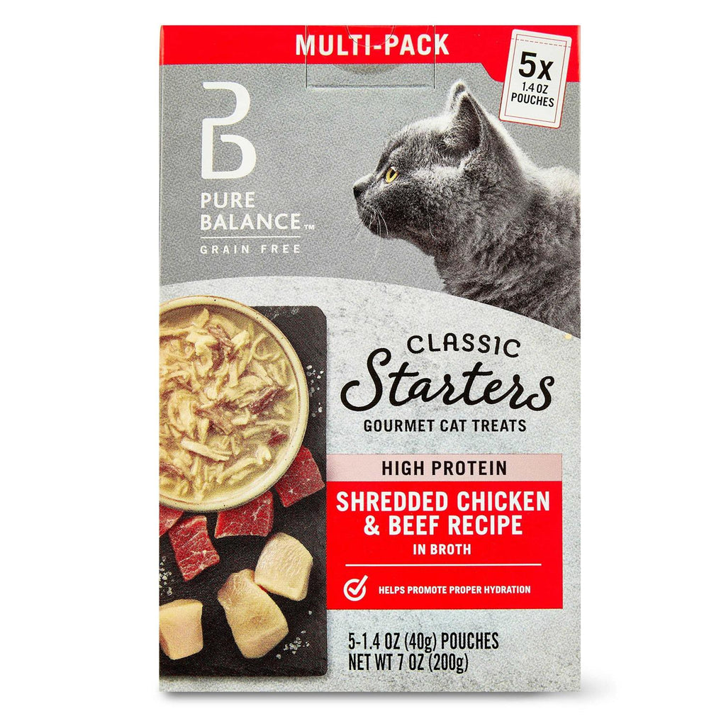 Shredded Chicken & Beef Broth Cat Treats N6220
