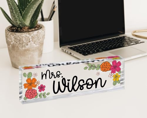 Teacher Desk Name Plate Y1439