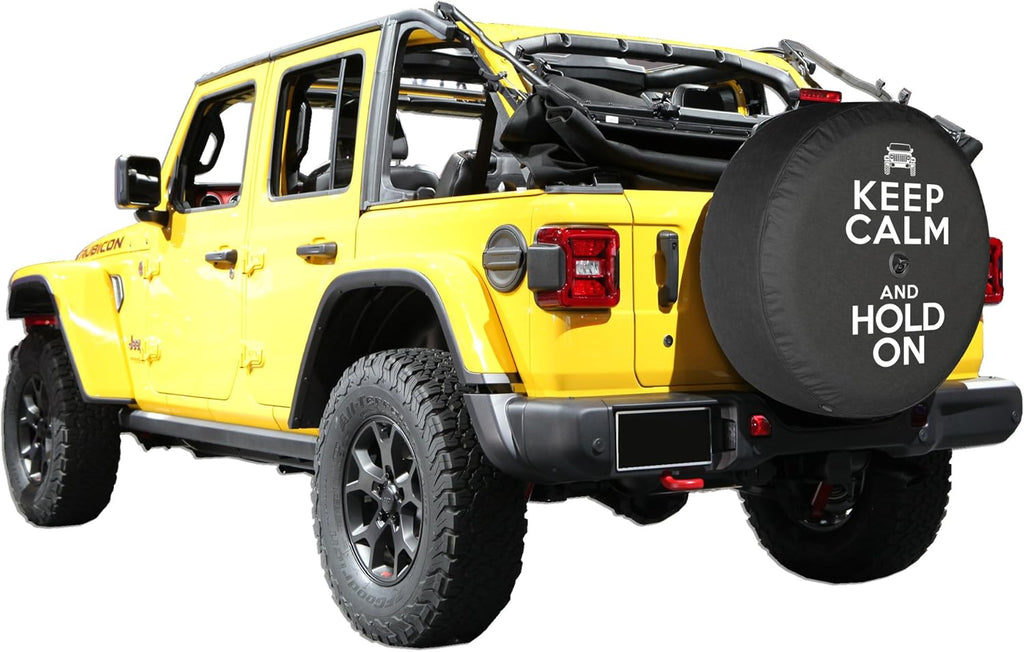 Soft JL Tire Cover with Back-up Camera F3682