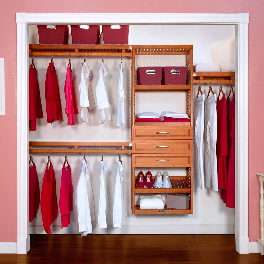 Solid Wood 3-Drawer Organizer W187