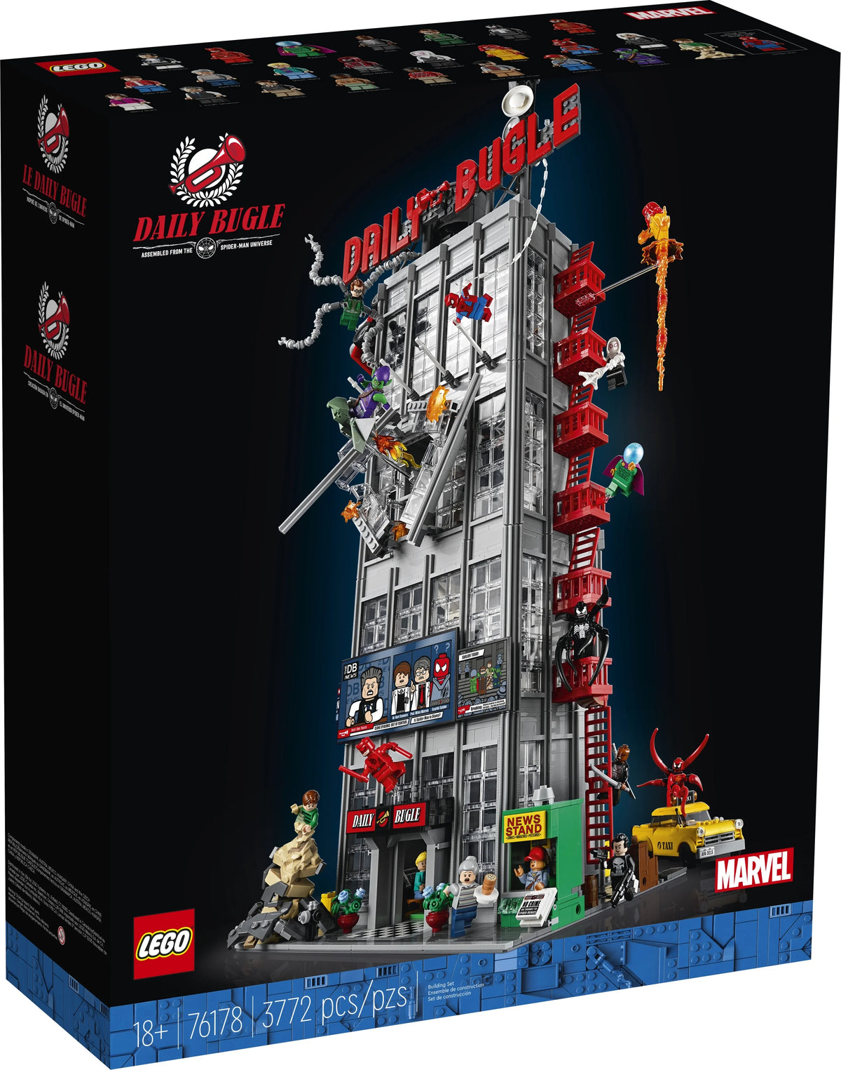 LEGO Marvel Spider-Man Daily Bugle Building Set with 25 Minifigures P526