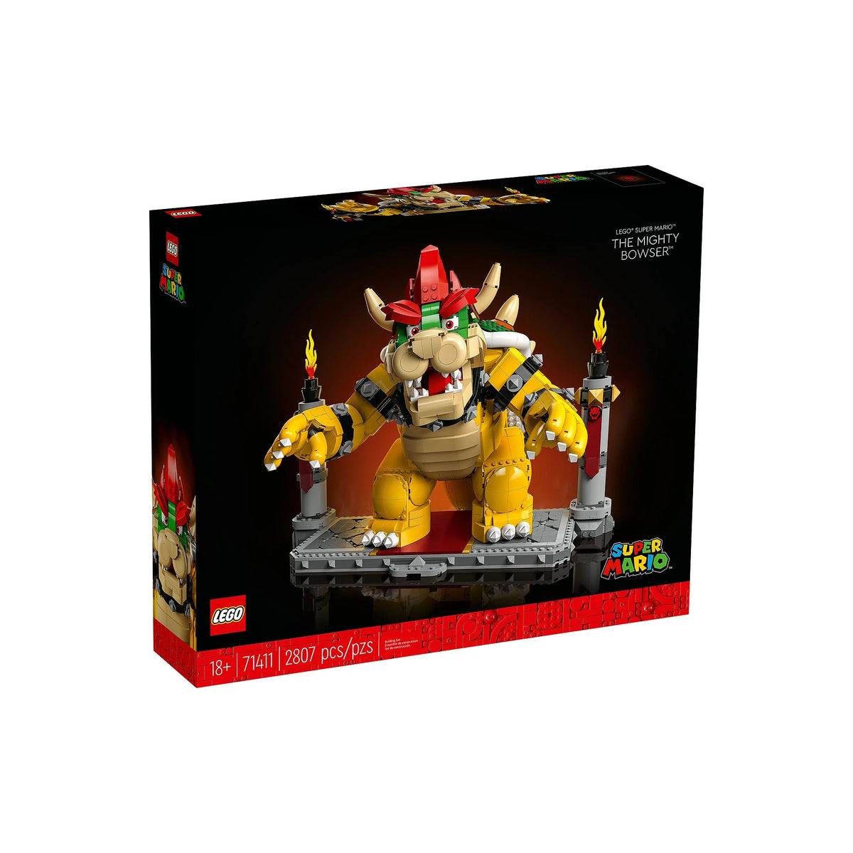 Super Mario The Mighty Bowser Building Toy Set O8771