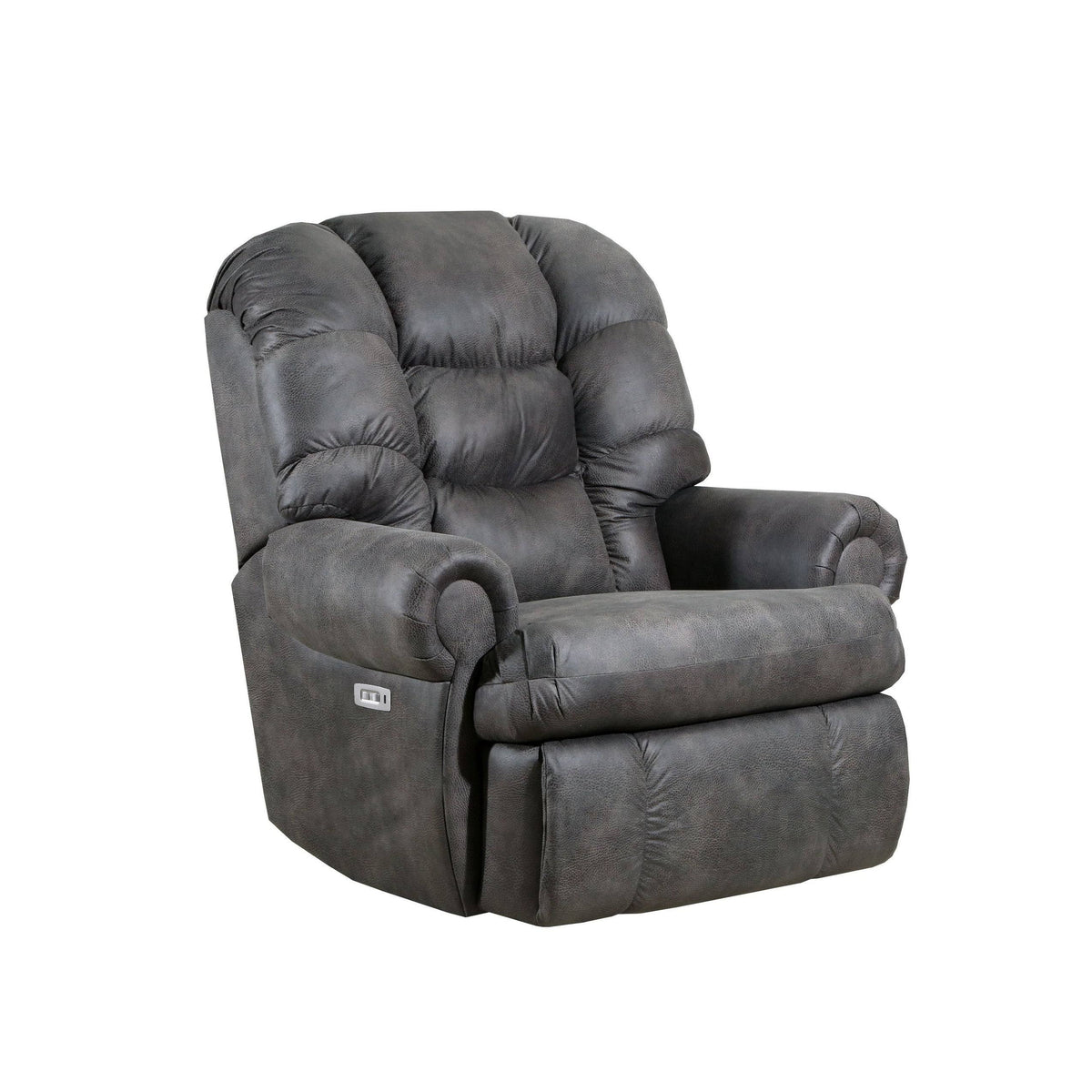 Charcoal Power Wallsaver Recliner with Heat & Massage Q87818