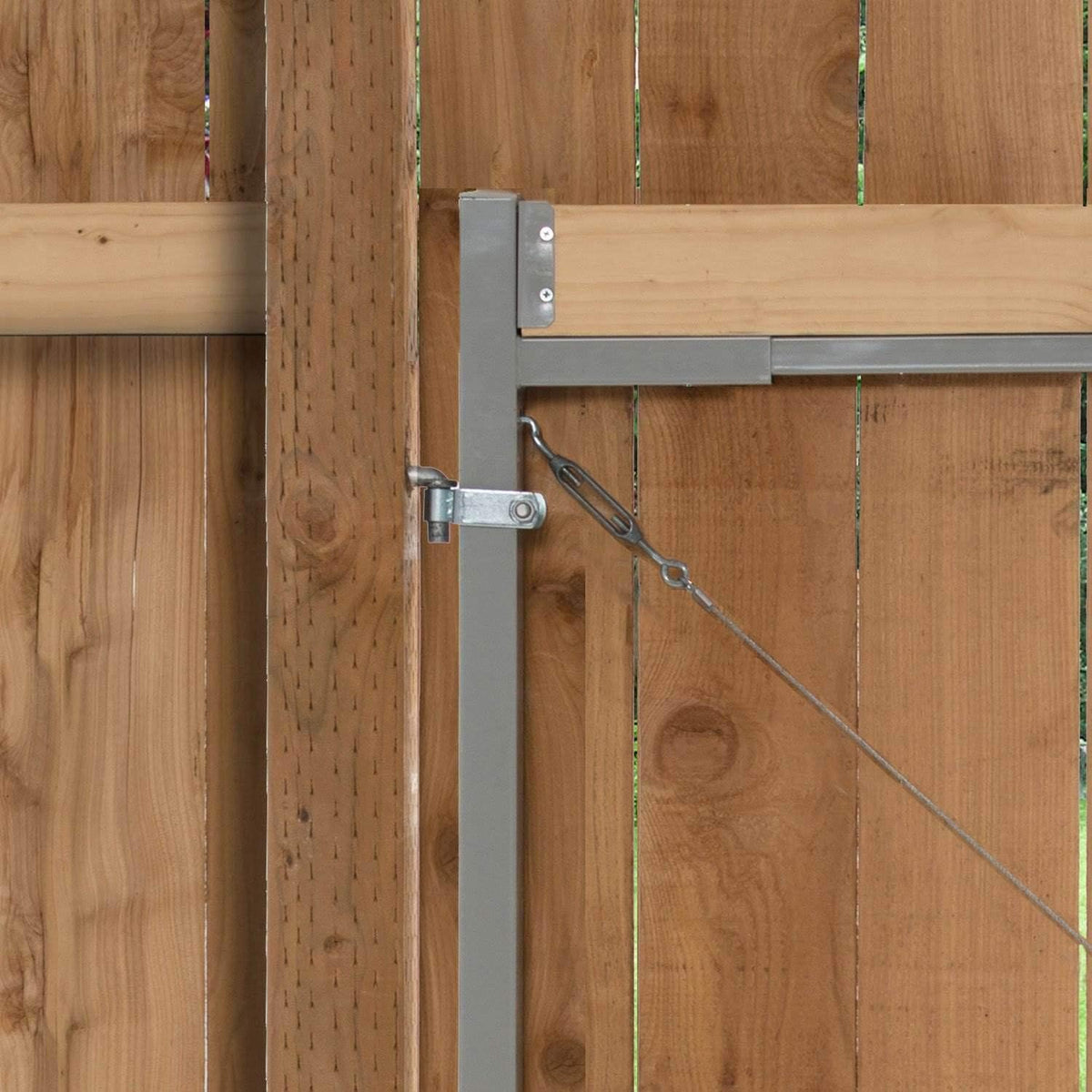 Steel Frame Gate Building Kit, 36-72 Inch Wide Opening (6 Pack) H634789