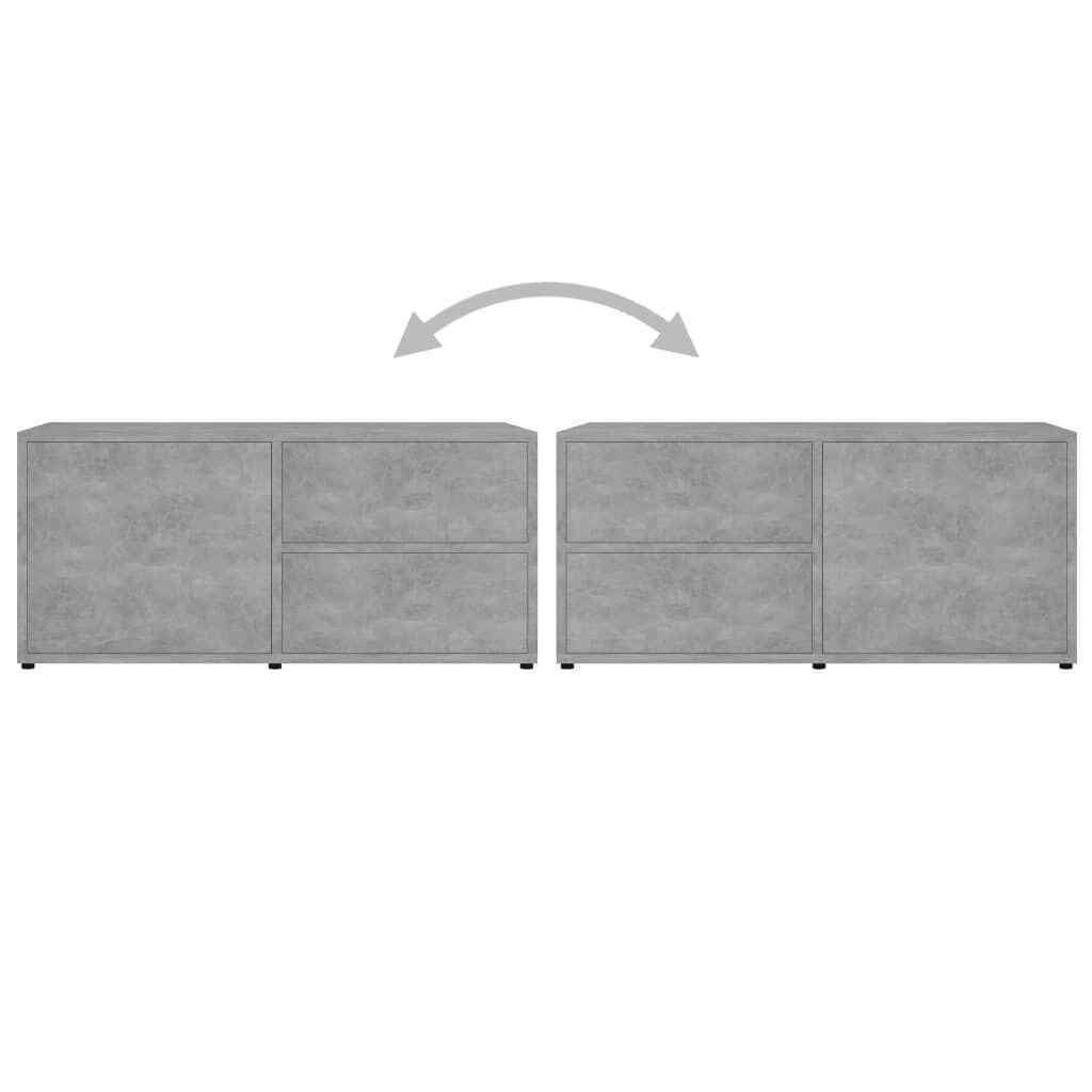Concrete Gray TV Cabinet L529759