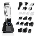 21 Piece Beard Trimmer Hair Clipper Electric Razor with USB Recharge Dock G957352