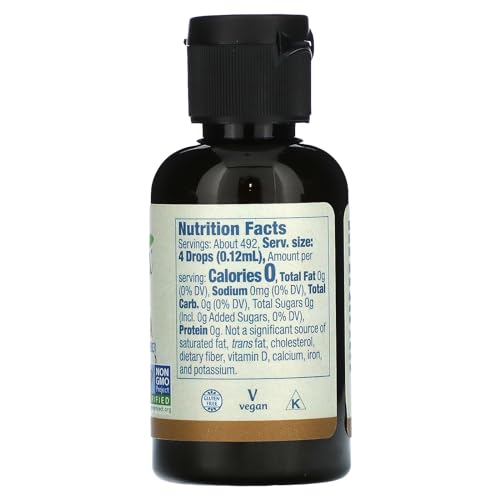 Better Stevia Vanilla Liquid 2 Ounce H310132
