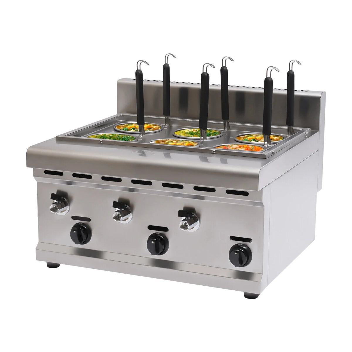 6 Basket Commercial Propane Gas Pasta Cooker C61531