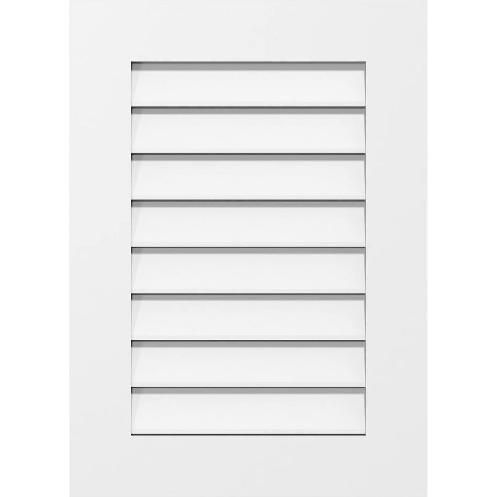 Vertical Surface Mount PVC Gable Vent U597