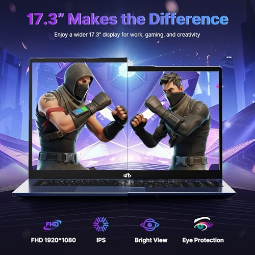 17.3 Gaming Laptop Ryzen 9 16GB RAM 1TB SSD Radeon 780M Backlit KB I66981