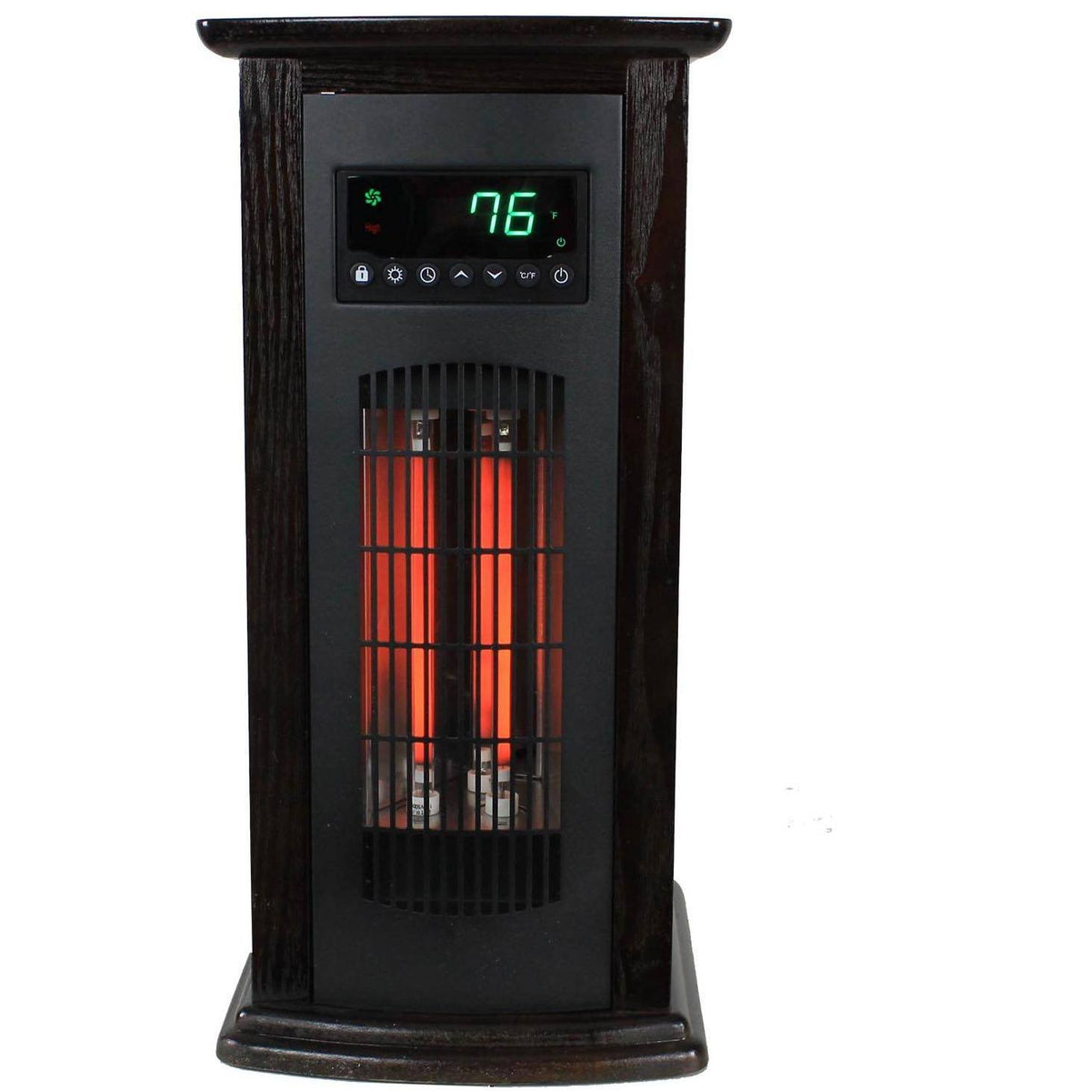 3 Element Electric Infrared Quartz Tower Space Heater W8157